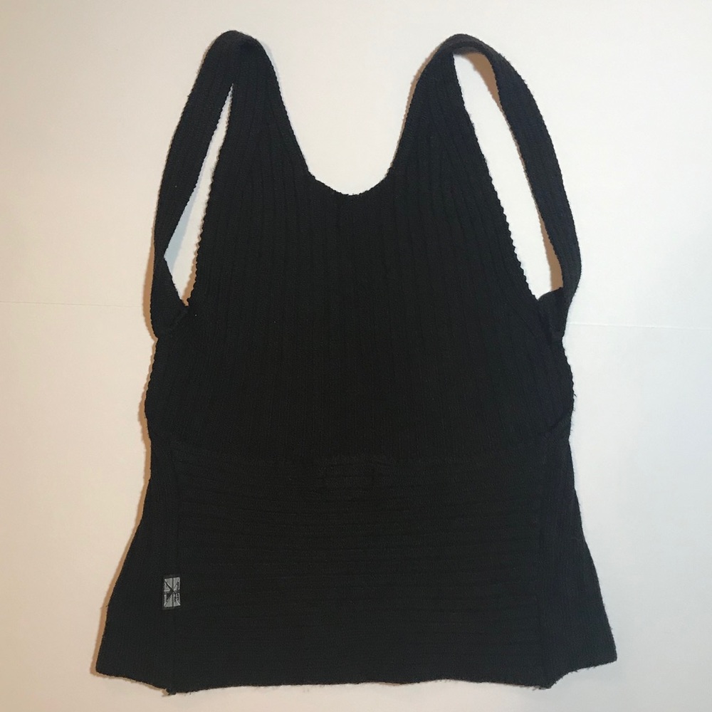 Knit Black Tank Top